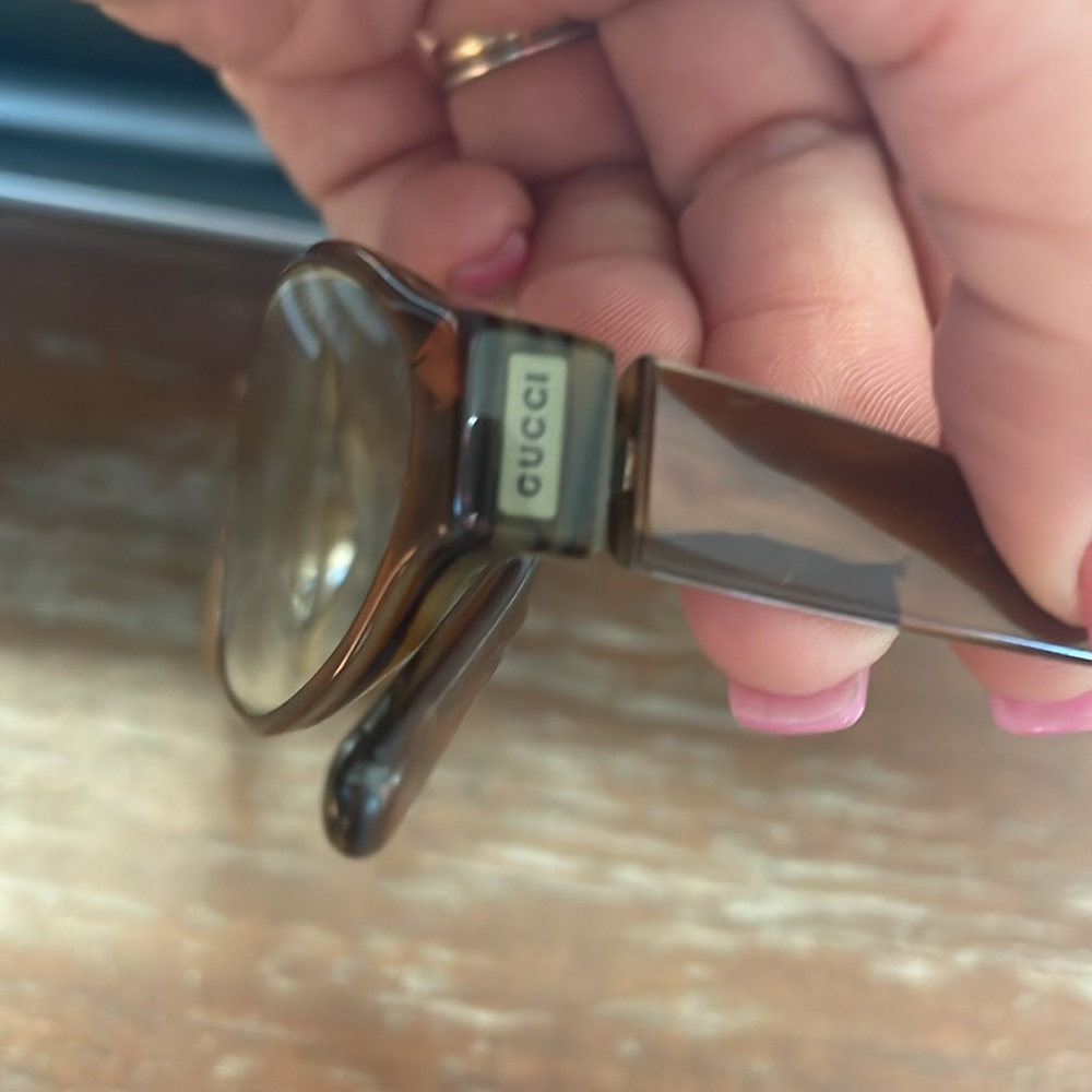 Gucci GG 2505 5T7 brown oval eyeglasses with case - Picture 16 of 16
